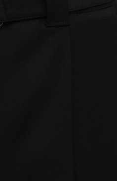 Мужские шерстяные брюки DOLCE & GABBANA черного цвета, арт. GWTCAT/FUCEG | Фото 5 (Материал внешний: Шерсть; Длина (брюки, джинсы): Стандартные; Случай: Повседневный; Стили: Классический; Материал подклада: Вискоза)