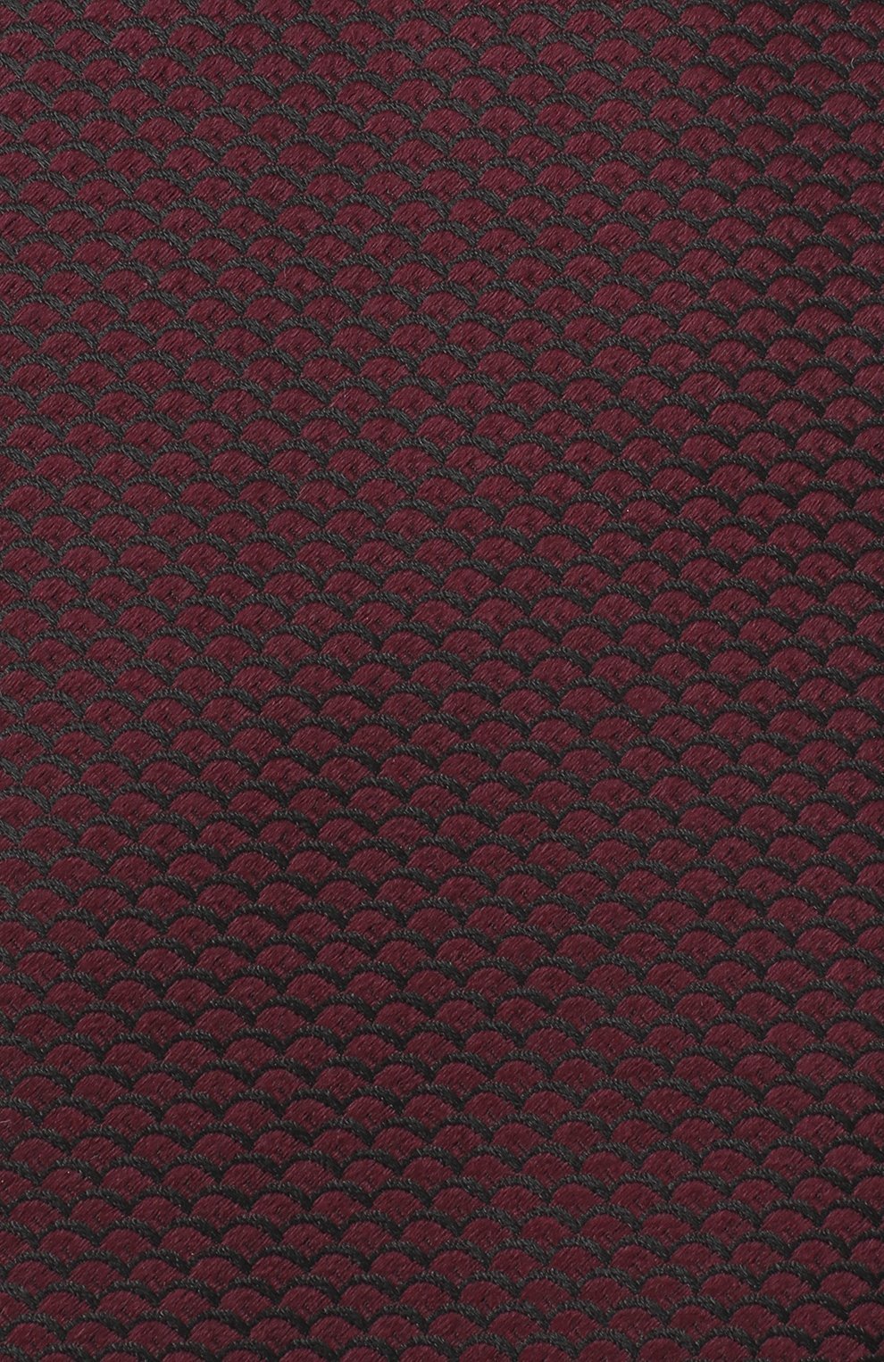 Мужской шелковый галстук ZEGNA бордового цвета, арт. Z8D73/1UM | Фото 3 (Принт: С принтом; Материал: Текстиль, Шелк; Материал сплава: Проставлено; Нос: Не проставлено)