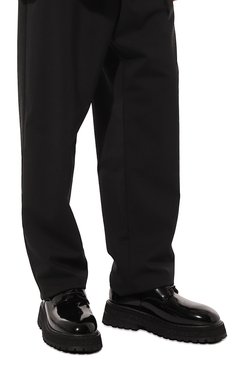 Мужски е кожаные дерби MARSELL черного цвета, арт. MM4411/170 | Фото 3 (Материал внутренний: Натуральная кожа; Материал сплава: Проставлено; Нос: Не проставлено; Стили: Классический)