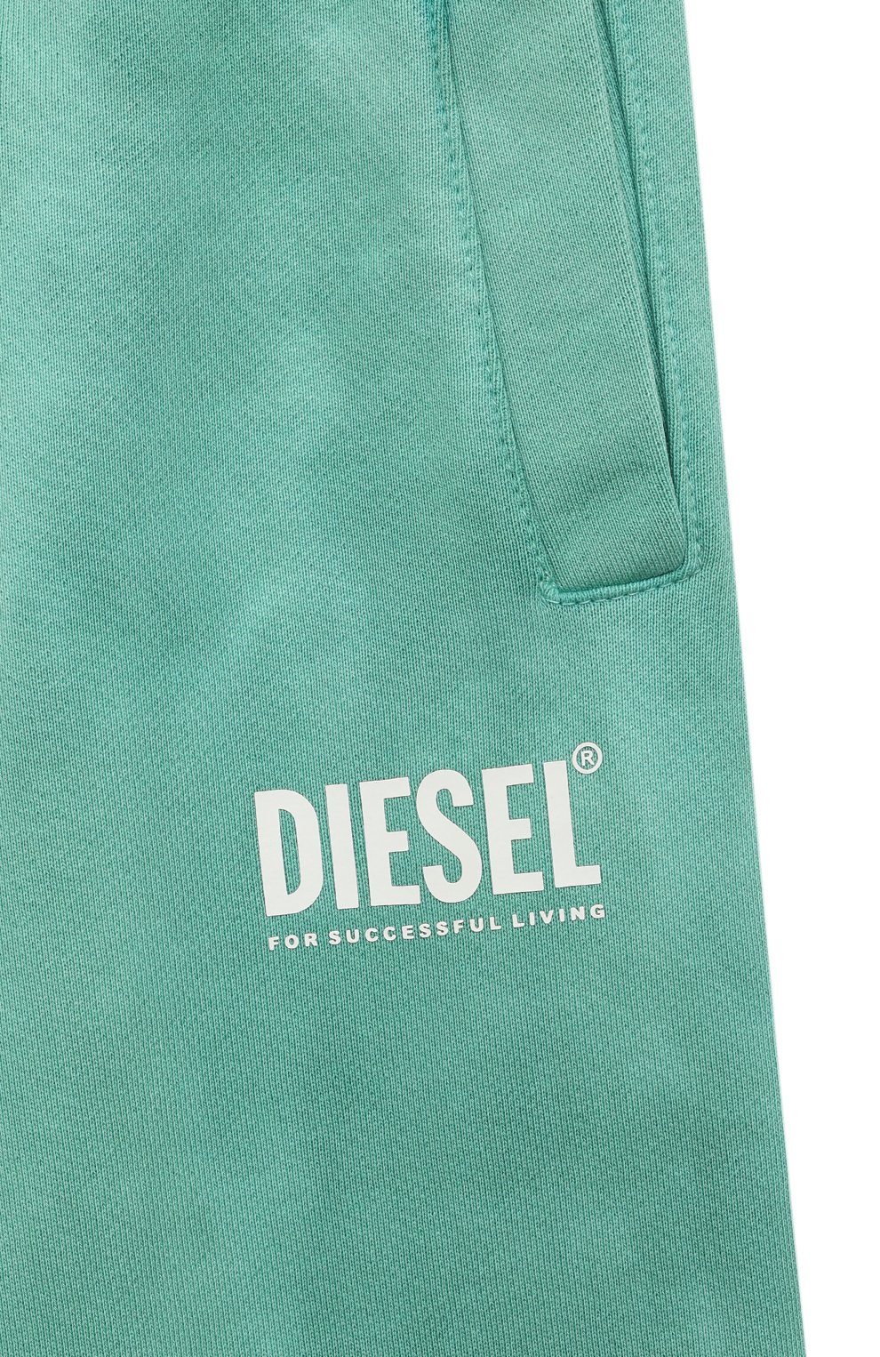 Хлопковые джоггеры Diesel J01094/KYAU5 Фото 3