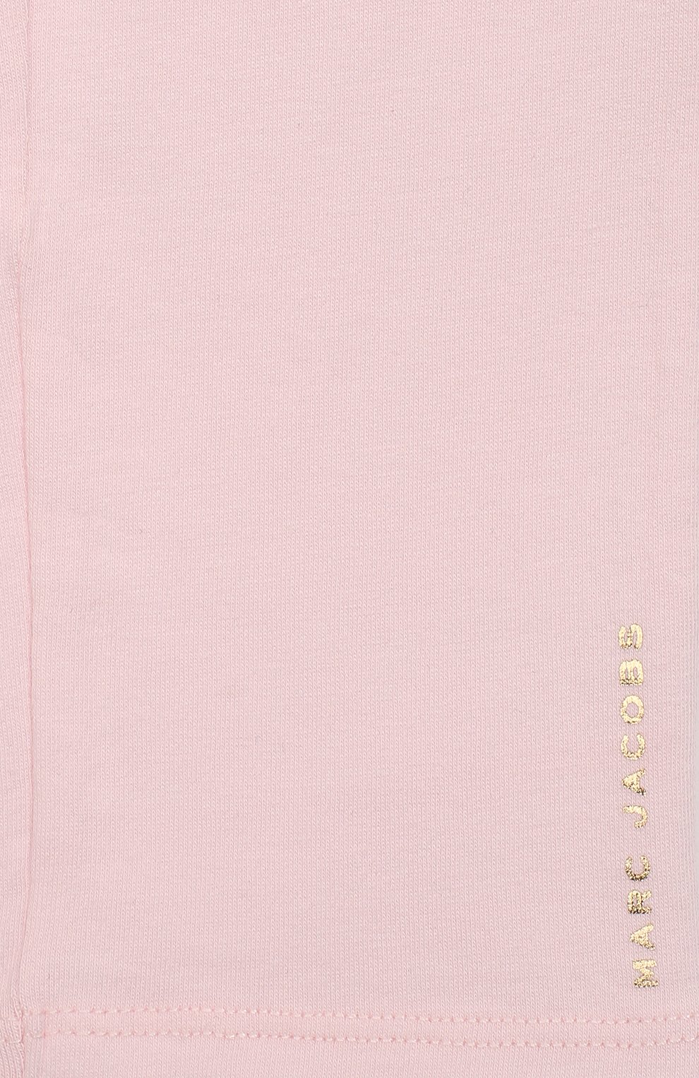 Детские хлопковые леггинсы MARC JACOBS (THE) розового цвета, арт. W04157/2A-5A | Фото 3 (Девочки Кросс-КТ: Леггинсы-одежда; Случай: Повседневный; Материал внешний: Хлопок; Статус проверки: Проверена категория)