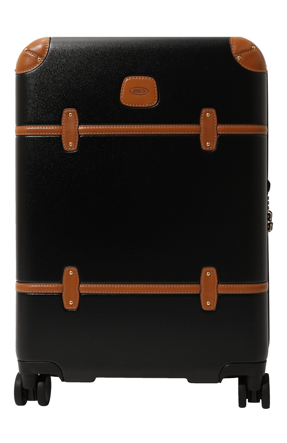 Женский дорожный чемодан BRIC`S черного цвета, арт. BBG28301.902 | Фото 1 (Материал: Экокожа; Размер: large)