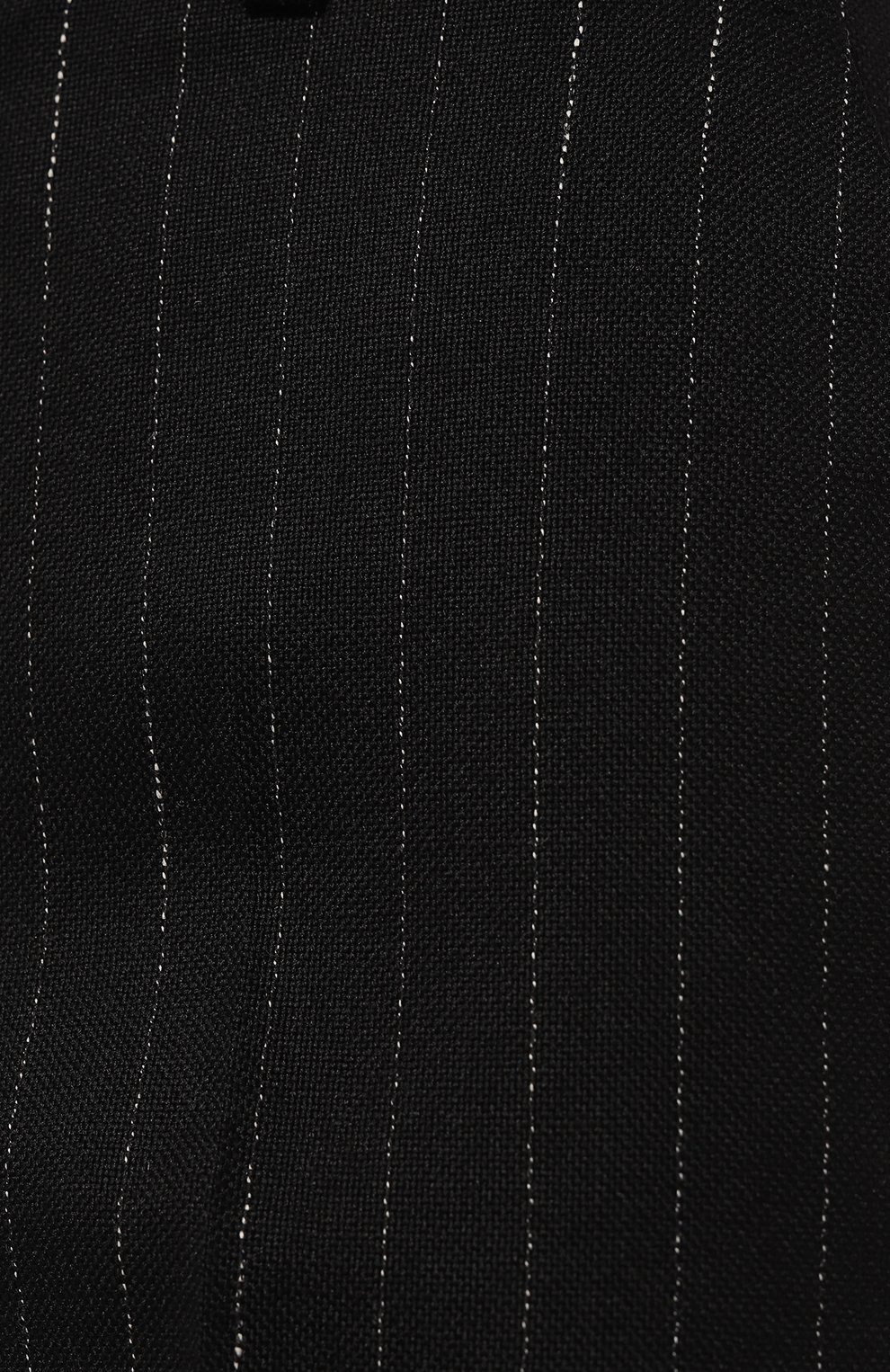 Женские шерстяные брюки MSGM черного цвета, арт. 3541MDP09A/237502 | Фото 5 (Силуэт Ж (брюки и джинсы): Широкие; Материал внешний: Шерсть; Длина (брюки, джинсы): Стандартные; Женское Кросс-КТ: Брюки-одежда; Материал сплава: Проставлено; Материал подклада: Синтетический материал; Драгоценные камни: Проставлено; Стили: Кэжуэл)