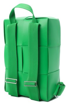 Мужской кожаный рюкзак arco BOTTEGA VENETA зеленого цвета, арт. 680092/VB1K1 | Фото 4 (Материал: Натуральная кожа; Ремень/цепочка: На ремешке; Стили: Кэжуэл; Размер: large)