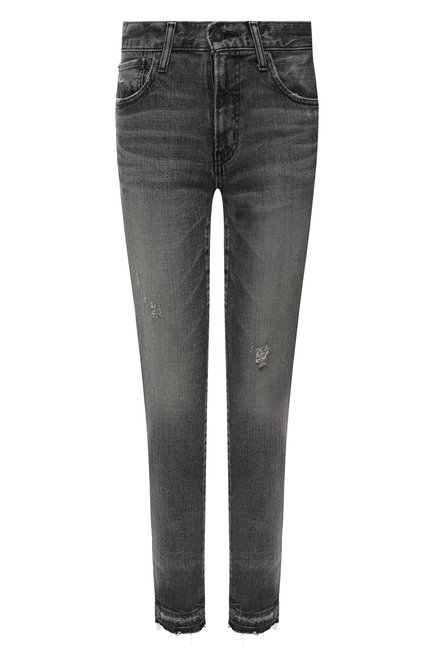Женские джинсы MOUSSY темно-серого цвета по цене 38800 руб., арт. 025EAC12-2110 | Фото 1