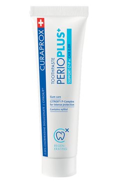 Зубная паста perio plus support (75ml) CURAPROX бесцветного цвета, арт. 7612412426618 | Фото 1 (Обьем косметики: 100ml)