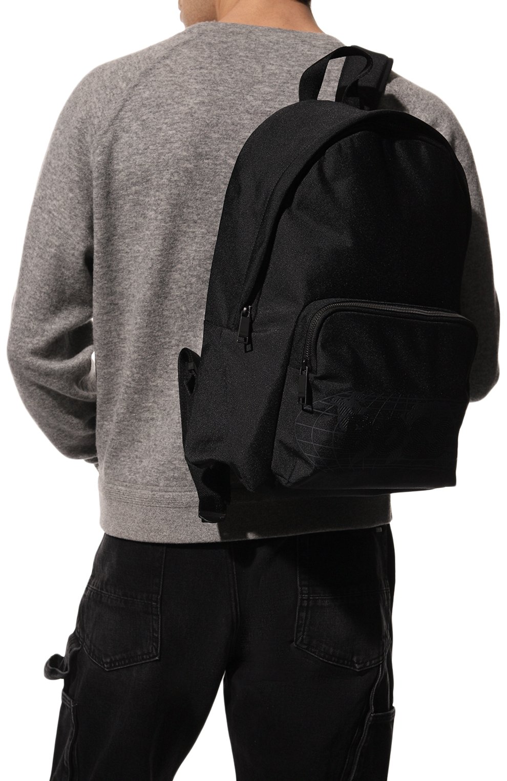 Текстильный рюкзак BOSS 50487175, цвет чёрный, размер NS - фото 2