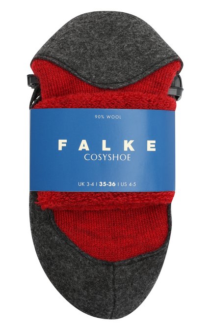 Детские носки FALKE красного цвета, арт. 10560. | Фото 1 (Региональные ограничения белый список (Axapta Mercury): RU; Кросс-КТ: Носки)