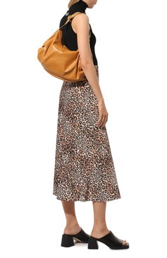 Женская сумка hobo medium BORBONESE бежевого цвета, арт. 924162 | Фото 7 (Сумки-технические: Сумки top-handle; Материал: Натуральная кожа)
