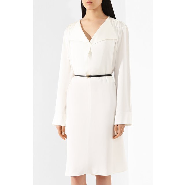 фото Шелковое платье bottega veneta