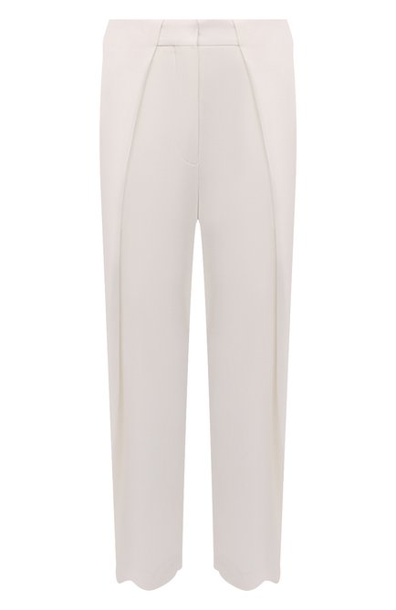 Женские брюки из вискозы BALMAIN белого цвета по цене 145000 руб., арт. XF1PN085/VB00 | Фото 1
