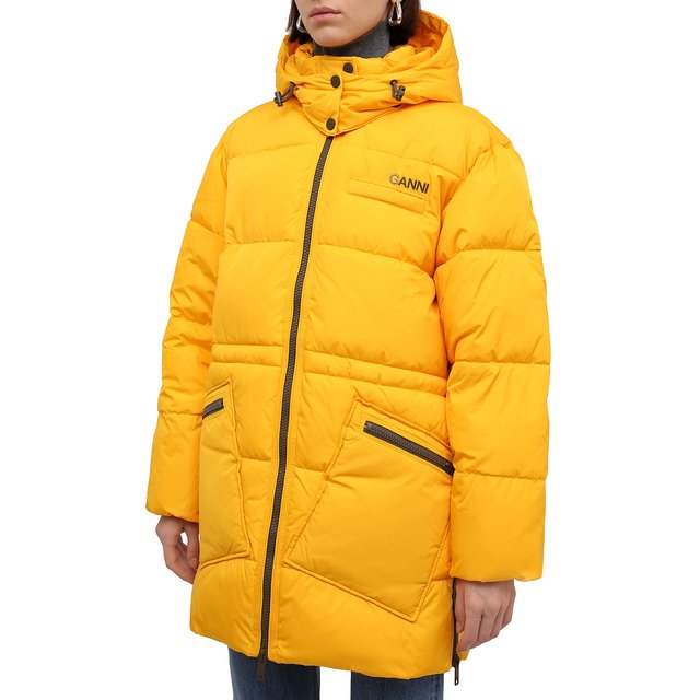 фото Утепленная куртка ganni