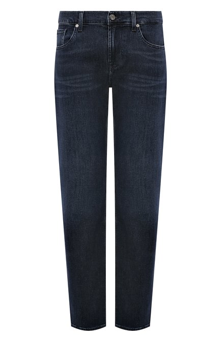 Мужские джинсы 7 FOR ALL MANKIND темно-синего цвета по цене 39950 руб., арт. JSMNC910LU | Фото 1