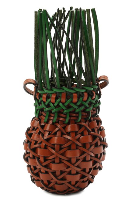 Женская сумка fruit mini loewe x paula's ibiza LOEWE коричневого цвета, арт. C879B35X01 | Фото 1 (Материал: Натуральная кожа; Ремень/цепочка: На ремешке; Размер: mini; Сумки-технические: Сумки через плечо)