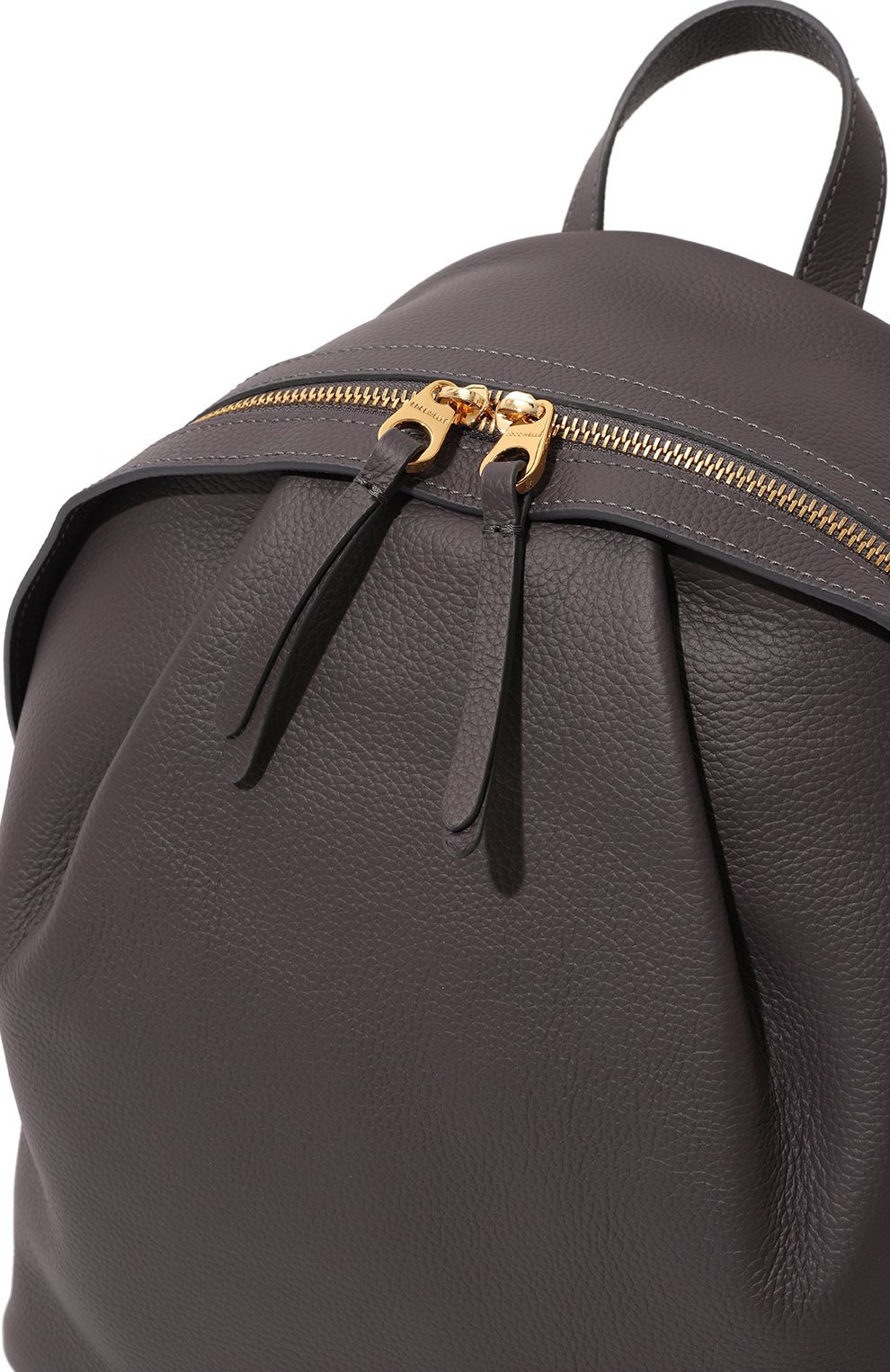 Женский рюкзак soft-wear COCCINELLE темно-серого цвета, арт. E1 P5A 14 01 01 | Фото 3 (Размер: medium; Материал: Натуральная кожа; Материал сплава: Проставлено; Драгоценные камни: Проставлено; Стили: Кэжуэл)