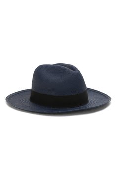 Женская шляпа marsel CANOE темно-синего цвета, арт. 1964864 | Фото 1 (Материал: Растительное волокно)
