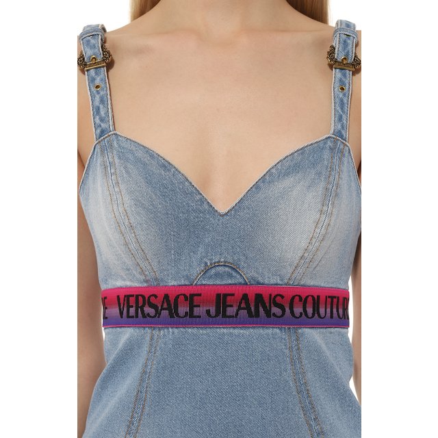 Джинсовое платье Versace Jeans Couture  74HA0951/DW009L01 Фото 5