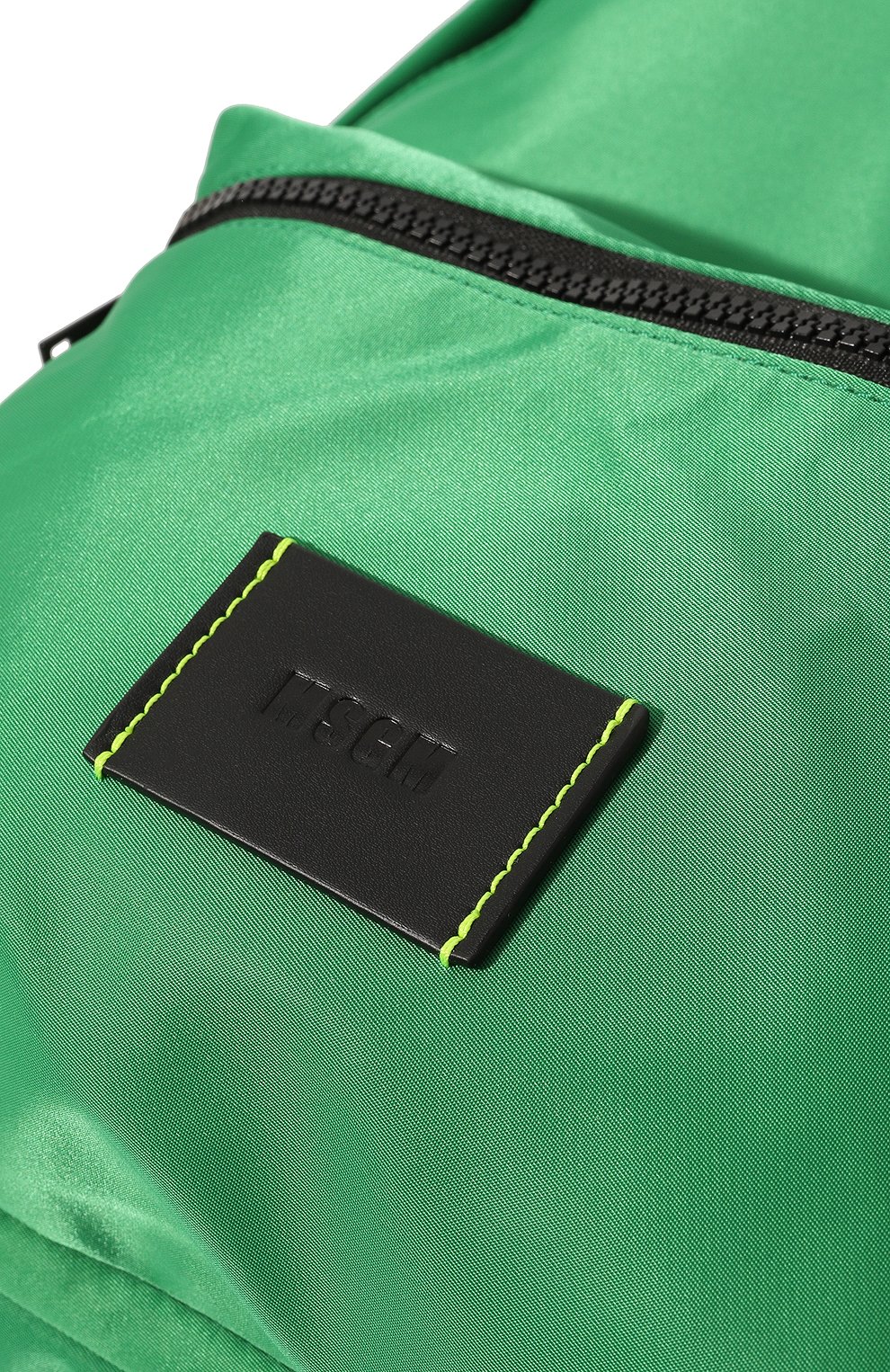 Женский рюкзак MSGM зеленого цвета, арт. 3440MZ90 638 | Фото 3 (Материал: Текстиль; Стили: Спорт; Размер: large)
