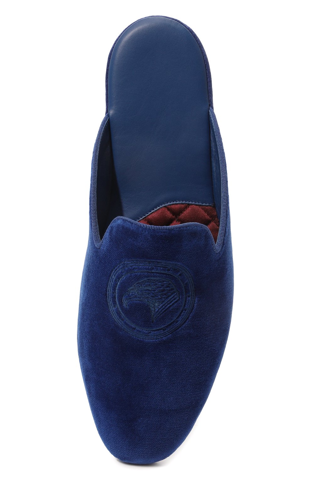 Мужского синего текстильные домашние туфли STEFANO RICCI купить винтернет-магазине ЦУМ, арт. UL01_P744/VLTSVT