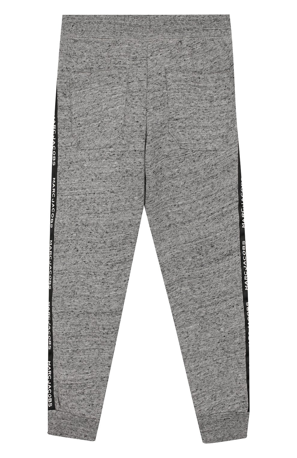 Детские хлопковые джоггеры MARC JACOBS (THE) серого цвета, арт. W24203 | Фото 2 (Региональные ограничения белый список (Axapta Mercury): RU; Материал внешний: Хлопок; Мальчики Кросс-КТ: Джоггеры-одежда; Статус проверки: Проверена категория)