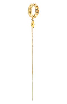 Женская кафф crush CAVIAR JEWELLERY золотого цвета, арт. CR003Y | Фото 3 (Региональные ограничения белый список (Axapta Mercury): Не проставлено; Нос: Не проставлено; Материал: Металл)