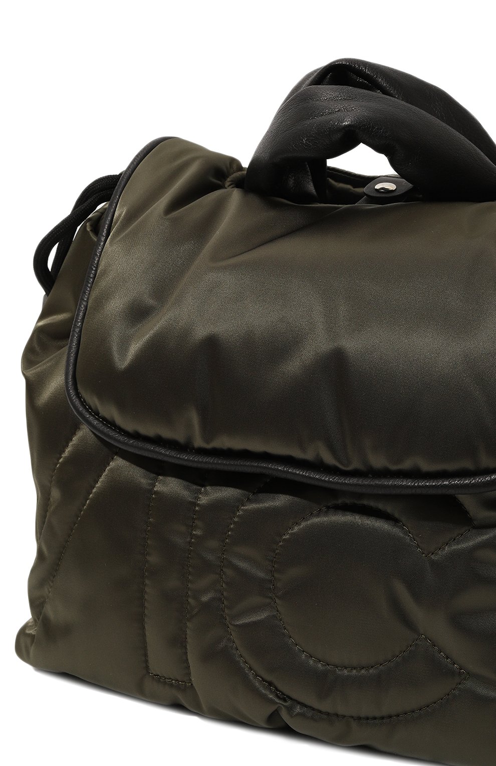 Женский рюкзак peggy VIC MATIE хаки цвета, арт. 1D0312T_999BH6T212 | Фото 3 (Материал сплава: Проставлено; Материал: Текстиль; Драгоценные камни: Проставлено; Стили: Спорт; Размер: large)