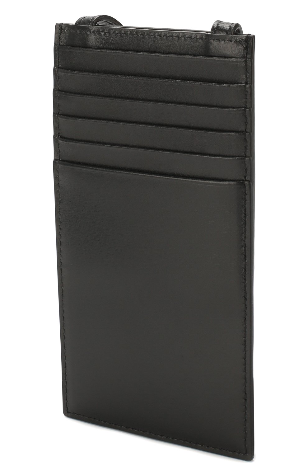 Кожаный чехол для iphone VALENTINO черного цвета, арт. TY0P0R52/XBX | Фото 2 (Женское Кросс-КТ: Кожа iPhone; Материал: Кожа)