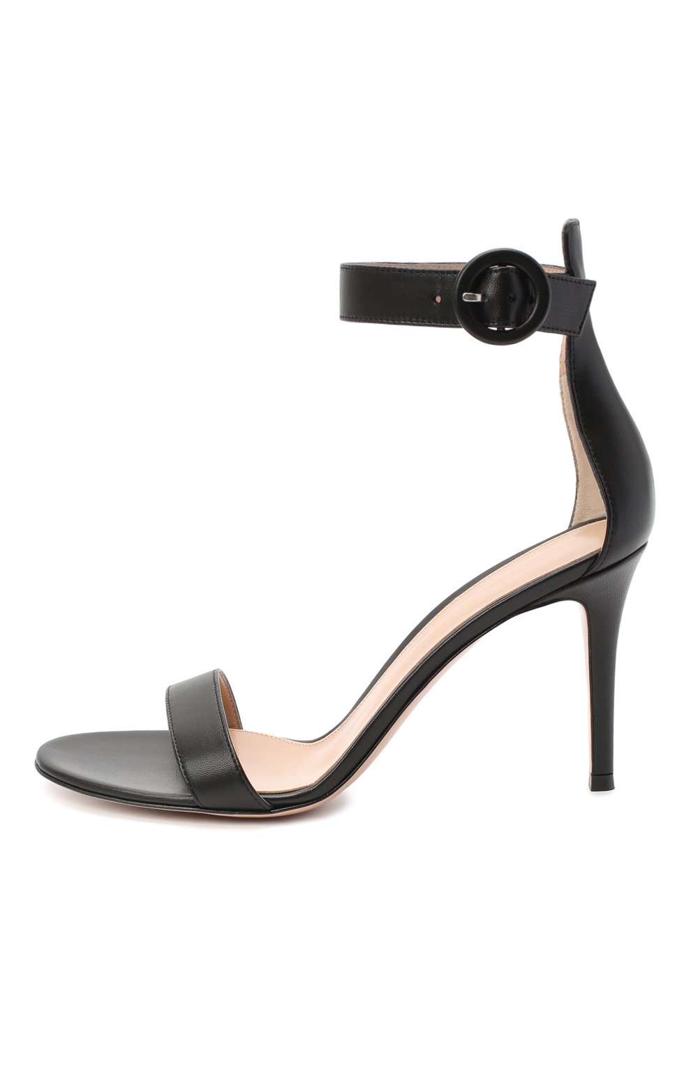 Кожаные босоножки Portofino 85 Gianvito Rossi  G60953.85RIC.NAPNER0 Фото 3