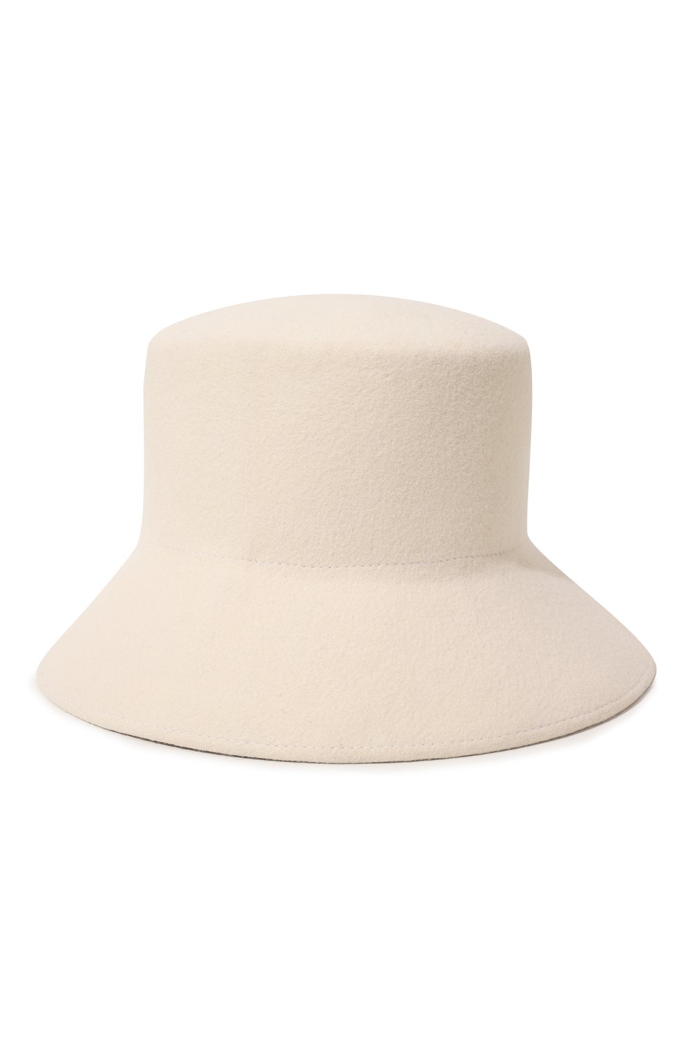 Женская шляпа panama COCOSHNICK HEADDRESS кремвого цвета, арт. panamabasic | Фото 1 (Материал: Текстиль, Шерсть; Материал сплава: Проставлено; Нос: Не проставлено)