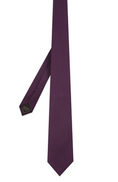 Мужской шелковый галстук BRIONI фиолетового цвета, арт. 061D00/P041W | Фото 2 (Материал: Текстиль, Шелк; Принт: Без принта; Региональные ограничения белый список (Axapta Mercury): RU)