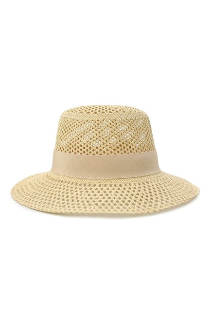 Женская шляпа INVERNI кремвого цвета, арт. 5416 CP | Фото 1 (Материал: Растительное волокно)