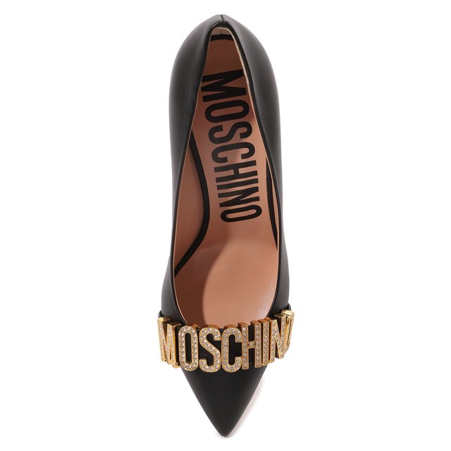 Кожаные туфли Moschino  MA10088C1G/MF0 Фото 6