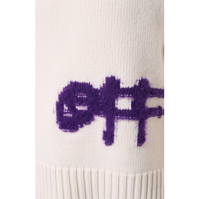фото Шерстяной свитер off-white