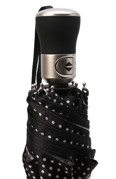 Женский складной зонт DOPPLER черного цвета, арт. 34518 107/52 | Фото 5 (Материал: Текстиль, Синтетический материал)