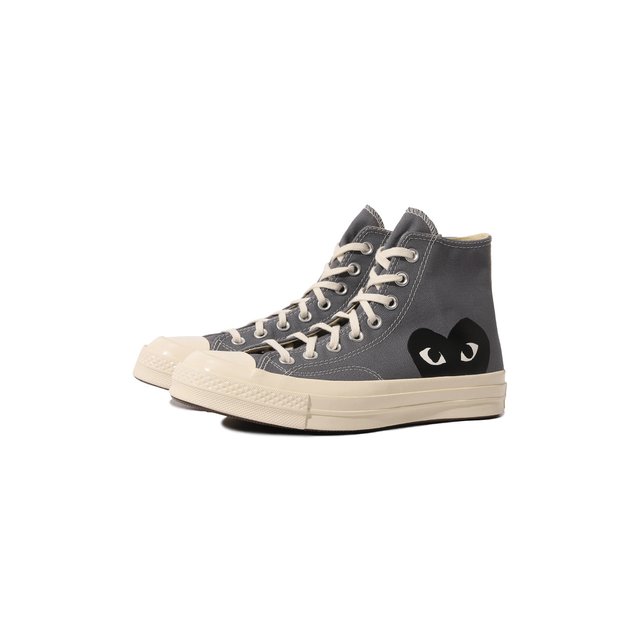 фото Текстильные кеды comme des garcons play x converse comme des garcons play