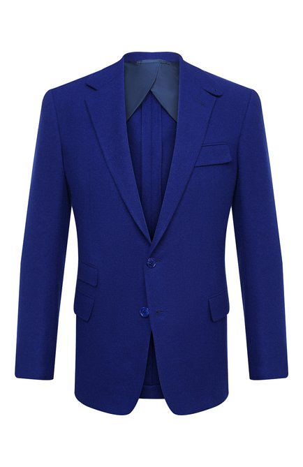 Мужской кашемировый пиджак RALPH LAUREN синего цвета по цене 613500 руб., арт. 798829795 | Фото 1