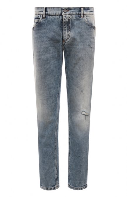 Мужские джинсы DOLCE & GABBANA голубого цвета по цене 79100 руб., арт. GYJCCD/G8HB9 | Фото 1