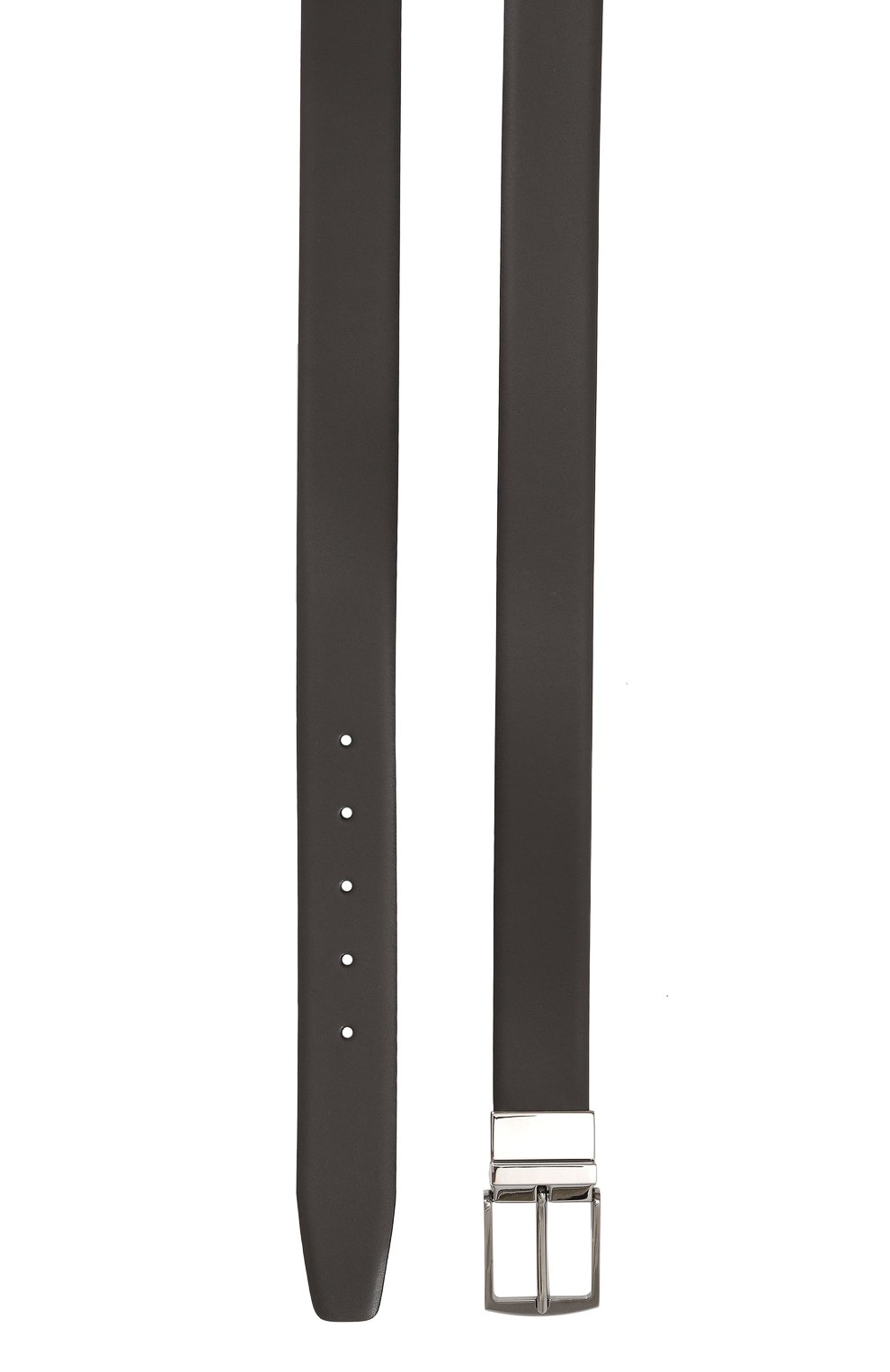 Мужской двусторонний ремень GIORGIO ARMANI черного цвета, арт. Y2S450/YSR4X | Фото 3 (Материал: Натуральная кожа; Материал сплава: Проставлено; Нос: Не проставлено; Случай: Формальный)