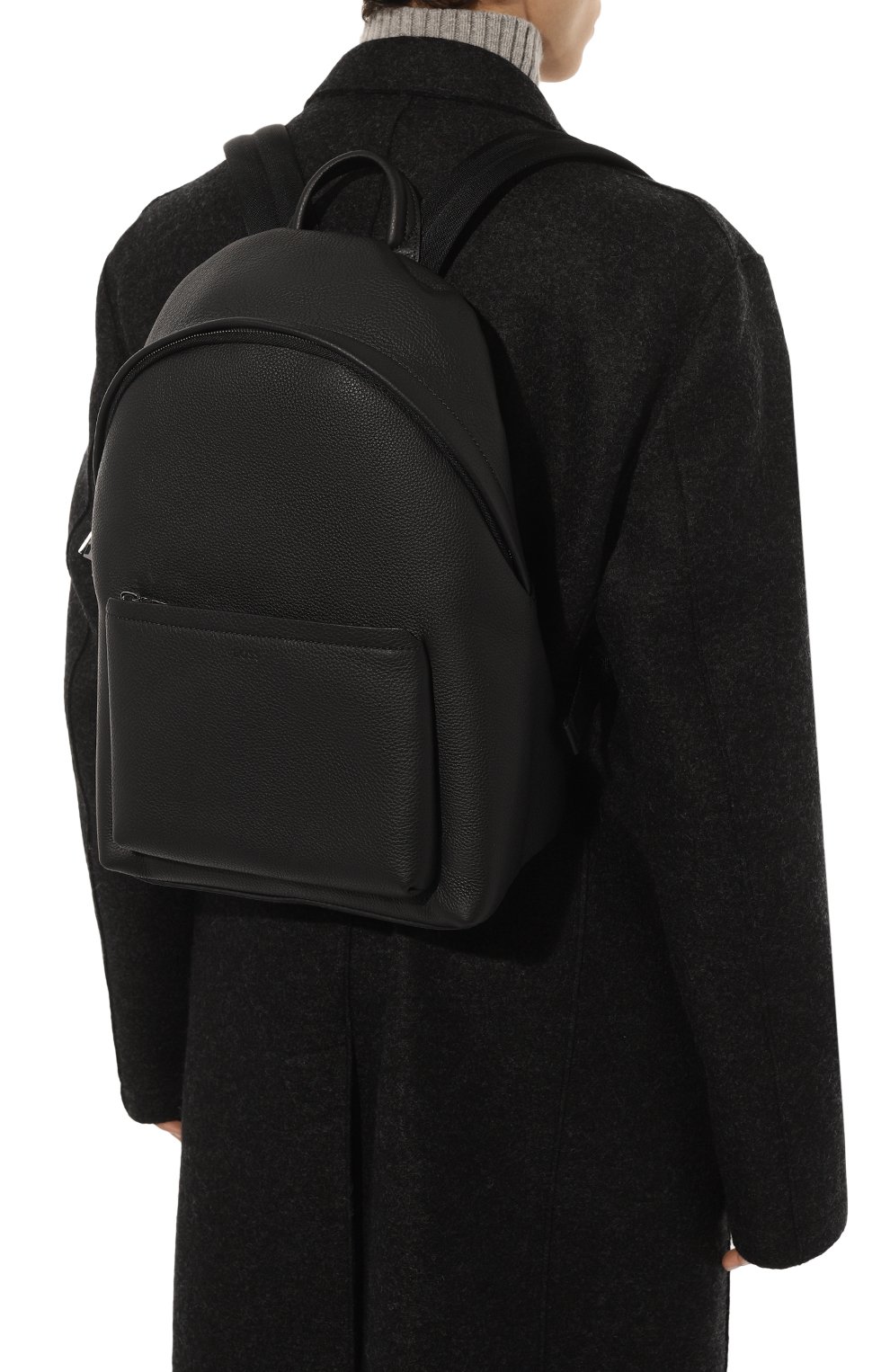 Кожаный рюкзак BOSS 50487324, цвет чёрный, размер NS - фото 2