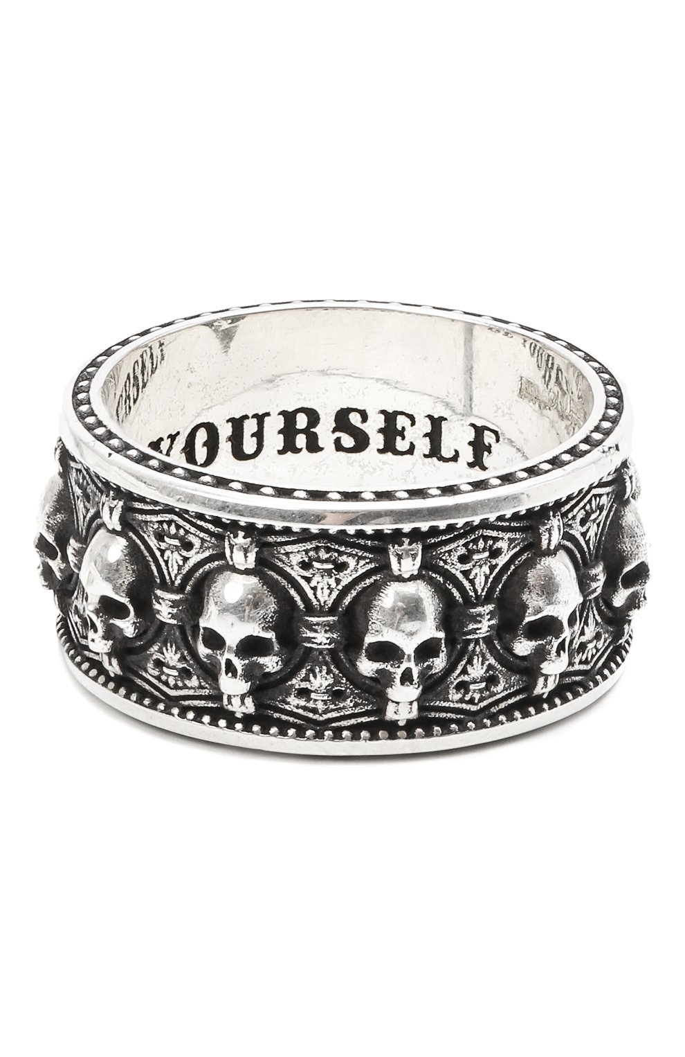 Мужское серебряное кольцо jolly roger GL JEWELRY серебряного цвета, арт. M700004-S97-01 | Фото 3 (Материал: Серебро)