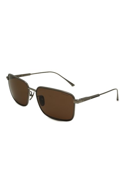 Мужские солнцезащитные очки CHOPARD коричневого цвета, арт. F84M E56P | Фото 1 (Тип очков: С/з; Кросс-КТ: С/з-мужское; Очки форма: Прямоугольные; Оптика Гендер: оптика-мужское)