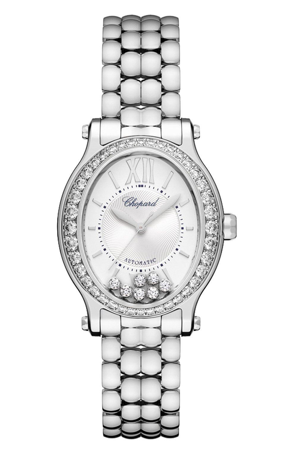 happy sport steel oval CHOPARD