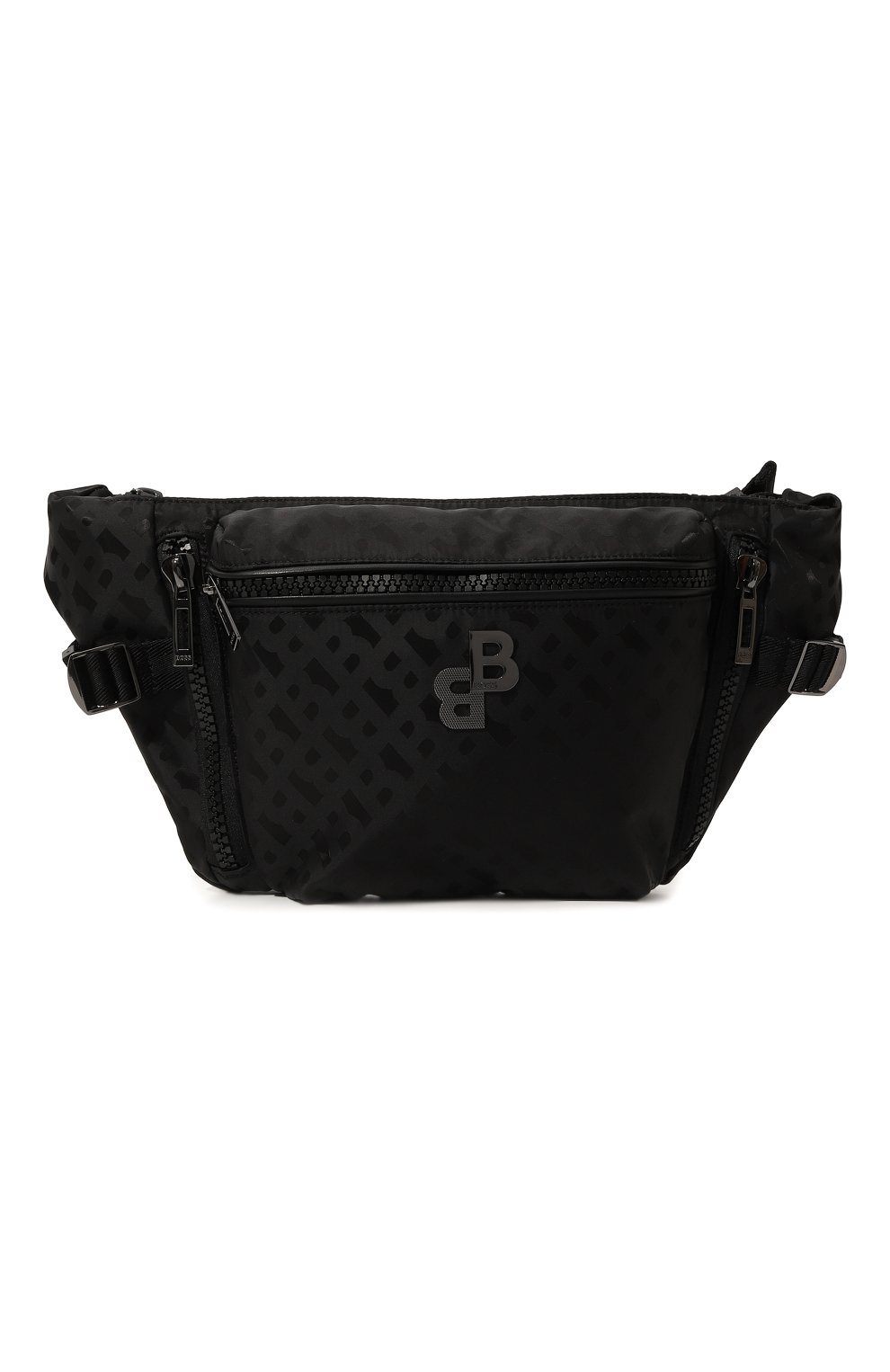 Текстильная поясная сумка BOSS 50499049, цвет чёрный, размер NS