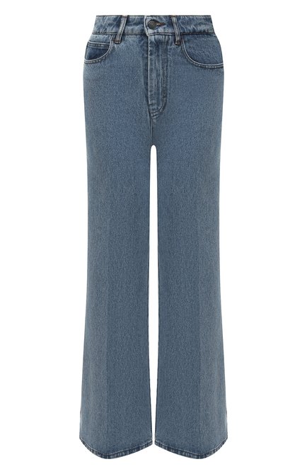 Женские джинсы AMI голубого цвета по цене 29950 руб., арт. FTR420.603 | Фото 1
