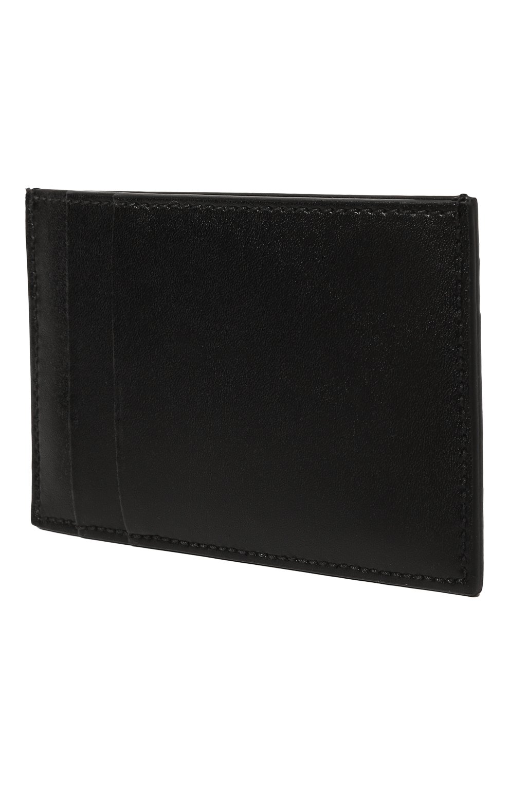 Мужской кожаный футляр для кредитных карт ALEXANDER MCQUEEN черного цвета, арт. 602144/1AAML | Фото 2 (Материал: Натуральная кожа; Материал сплава: Проставлено; Нос: Не проставлено)