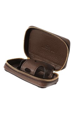 Чехол ophidia gg для airpods pro GUCCI коричневого цвета, арт. 675988 96IWG | Фото 4 (Материал: Натуральная кожа)