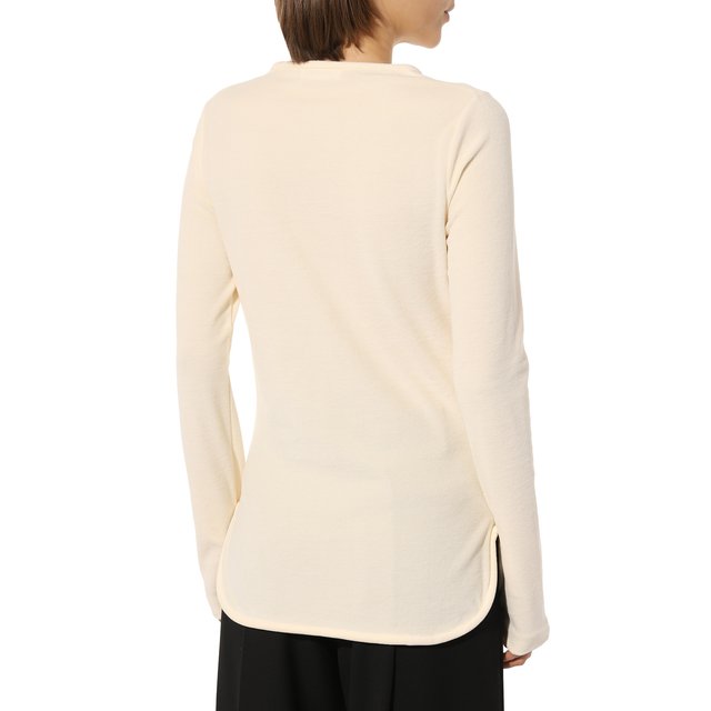 фото Хлопковый пуловер jil sander