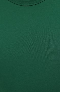 Мужская хлопковая футболка DOLCE & GABBANA зеленого цвета, арт. G8GX8T/FU7EQ | Фото 5 (Принт: Без принта; Рукава: Короткие; Длина (для топов): Удлиненные; Материал сплава: Проставлено; Материал внешний: Хлопок; Ювелирные украшения: Назначено; Драгоценные камни: Проставлено; Стили: Кэжуэл)