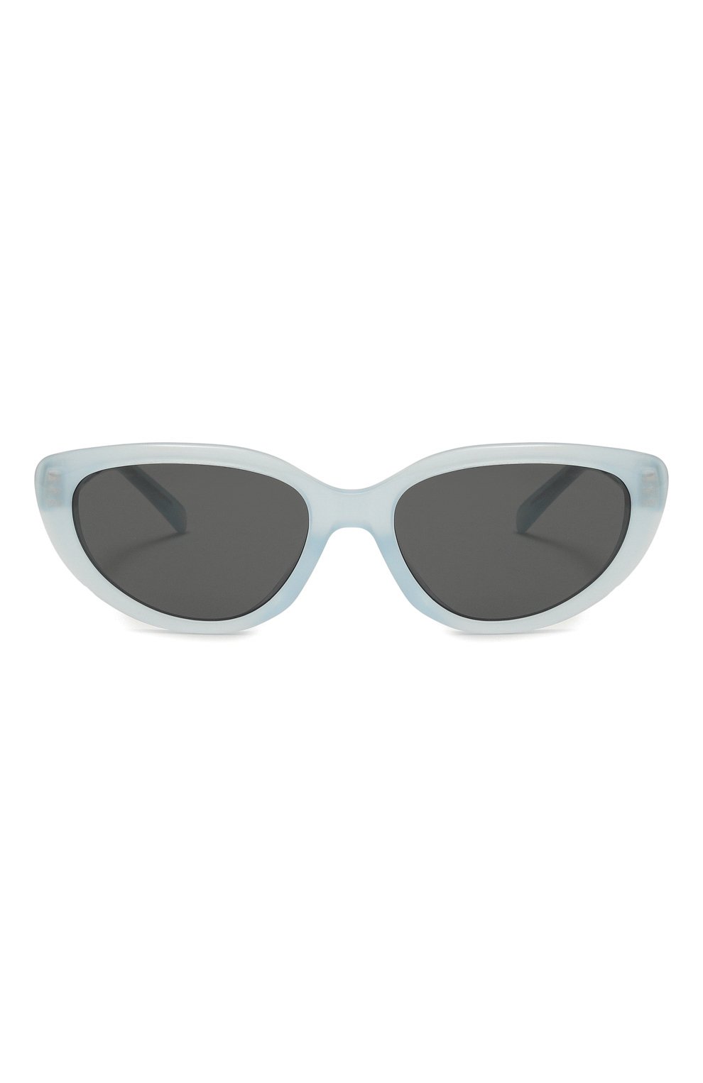 Женские солнцезащитные очки CELINE EYEWEAR голубого цвета, арт. CL40220U 84A | Фото 3 (Региональные ограничения белый список (Axapta Mercury): Не проставлено; Нос: Не проставлено; Материал: Пластик; Тип очков: С/з; Оптика Гендер: оптика-женское; Очки форма: Cat-eye)