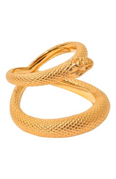 Женское кольцо serpent CAVIAR JEWELLERY золотого цвета, арт. SER006 | Фото 1 (Региональные ограничения белый список (Axapta Mercury): Не проставлено; Нос: Не проставлено; Материал: Металл)